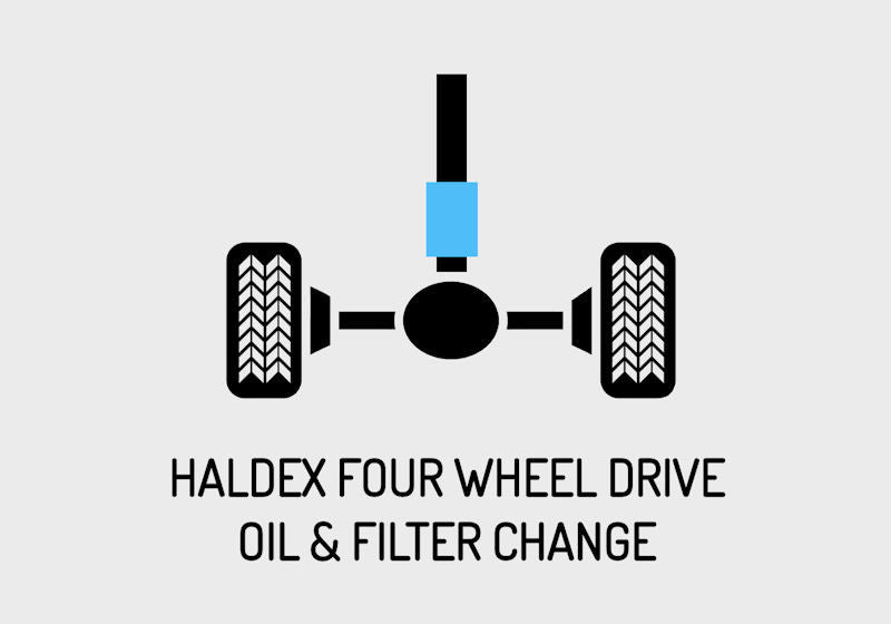 Haldex four wheel drive oil and filter changes. The forgotten oil change.