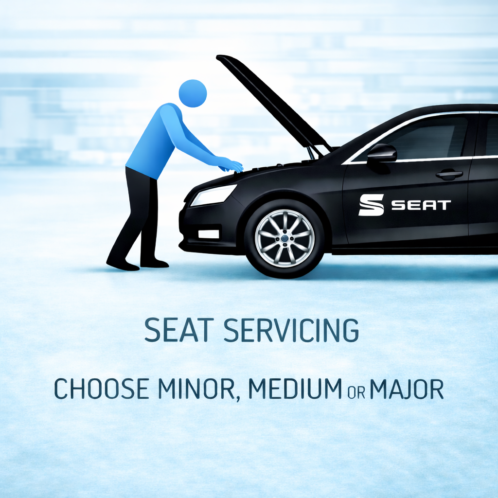 SEAT Servicing - Choose Minor, Full or Major Service