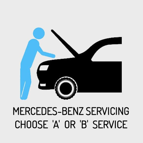 Mercedes-Benz C-Class Servicing [W206] 2020-present  - Choose A or B