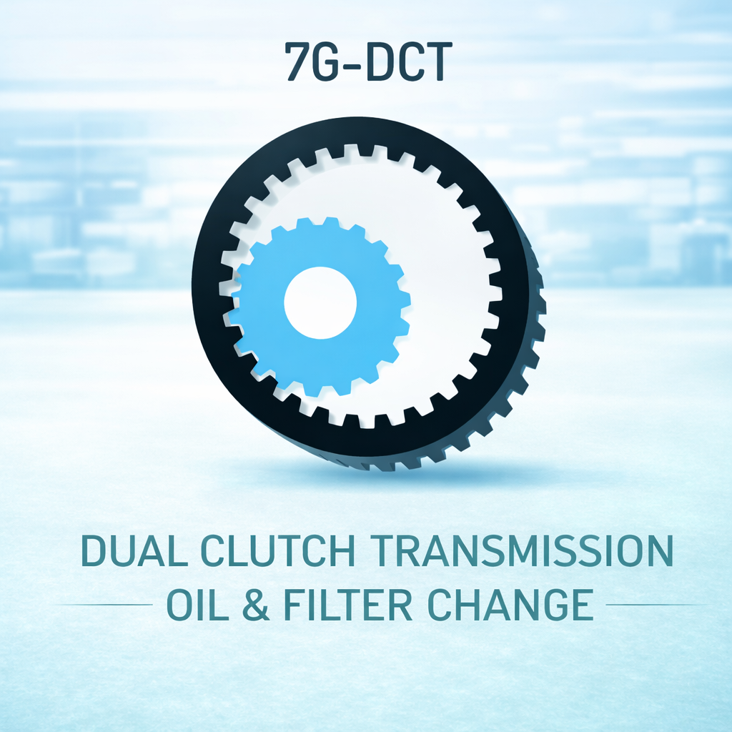 Mercedes 7G-DCT "Dual Clutch Transmission" | Gearbox Oil & Filters Change