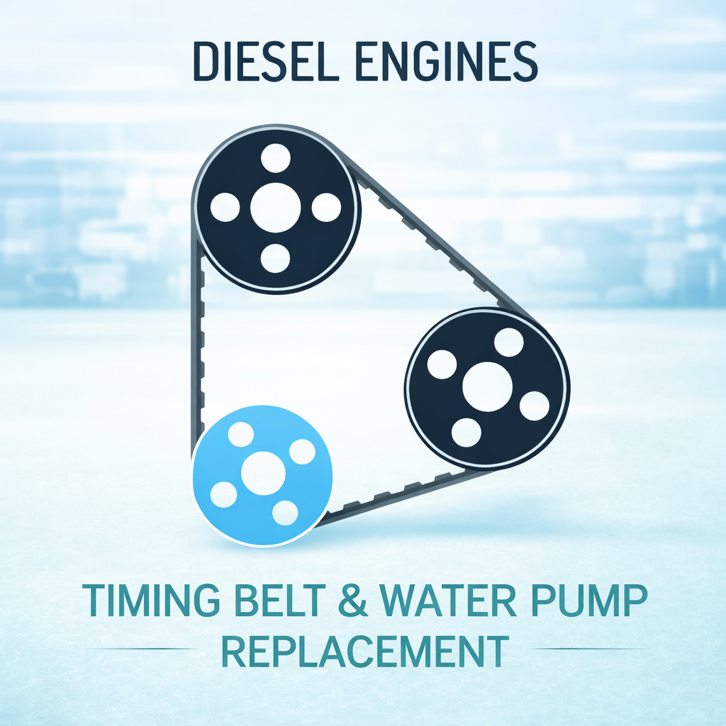 Mercedes 1.5 Diesel Timing Belt & Water Pump Replacement - 2012-onwards