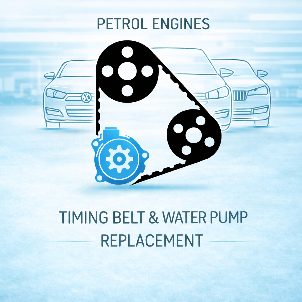 Audi Timing Belt & Water Pump Replacement - Petrol Engines
