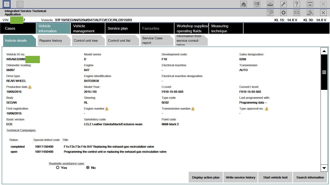 Your BMW Digital Service History Updating iDrive Key & Database