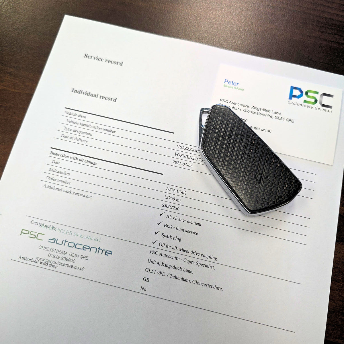 Cupra Formentor Servicing (2020-present) - Choose Minor, Medium or Major