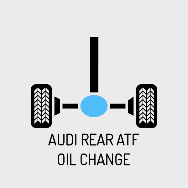 Audi Rear ATF Fluid Change - For Quattro Models