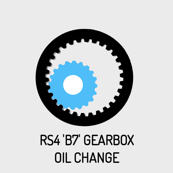 AUDI RS4 B7 Manual Gearbox Oil Change