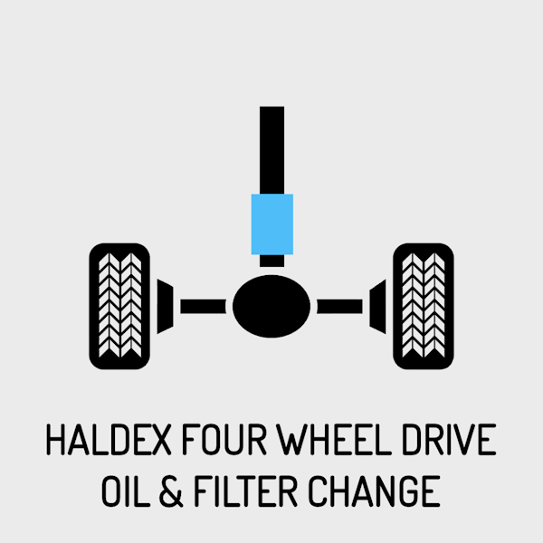 Haldex Four Wheel Drive Oil & Filter Change Servicing PSC Autocentre