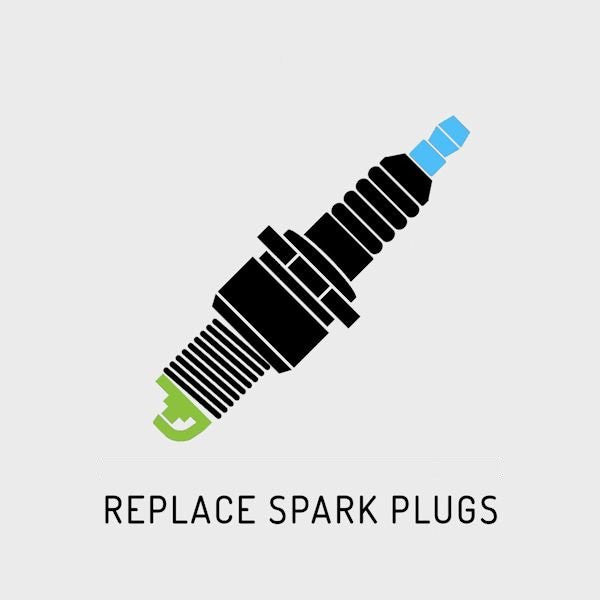 W204 spark discount plug replacement